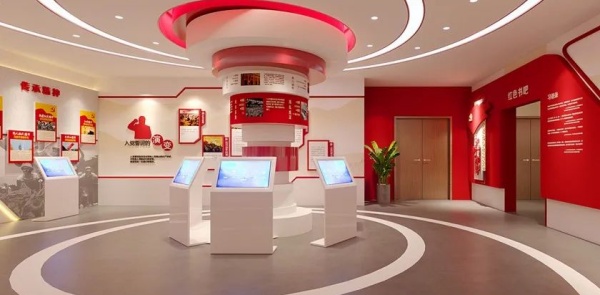 黨群服務中心展廳設計傳承弘揚紅色精神！