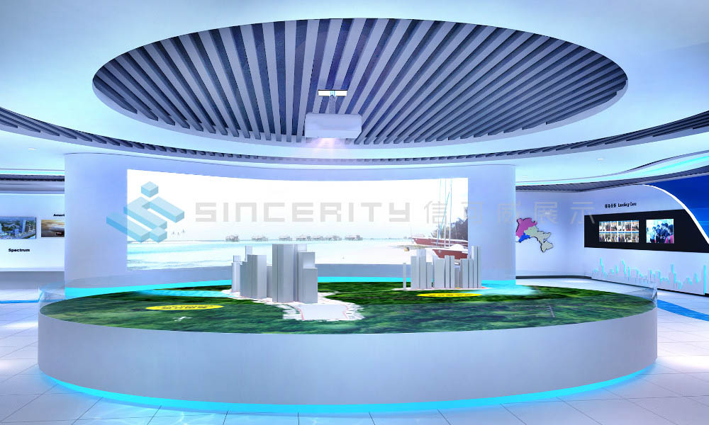 現(xiàn)代企業(yè)展廳設(shè)計