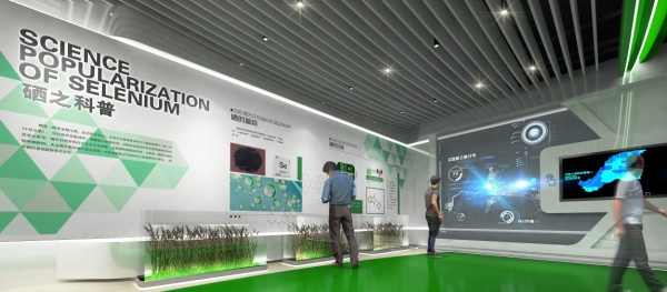 糧油展銷中心展廳設(shè)計