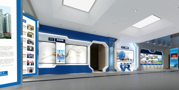 水利沉浸式企業展廳設計