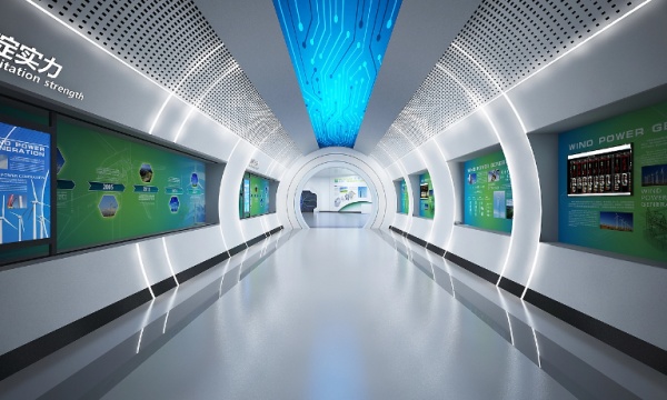 美觀又實用的展廳造型！