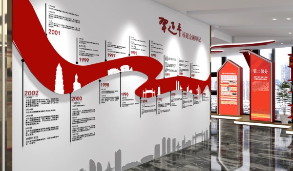 黨建企業文化展廳設計