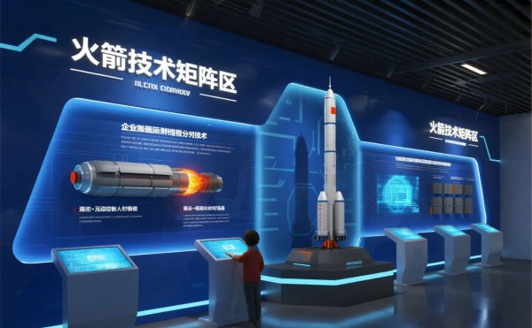 航天工業展廳設計