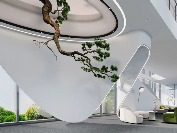 安得智聯辦公樓中庭展廳設計 安得智聯辦公樓中庭展廳設計