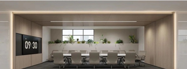 現代智能展廳辦公室案例