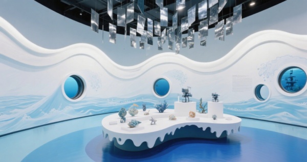 展廳設計自然萬象集海洋、森林、雨林、沙漠展廳的沉浸式奔赴