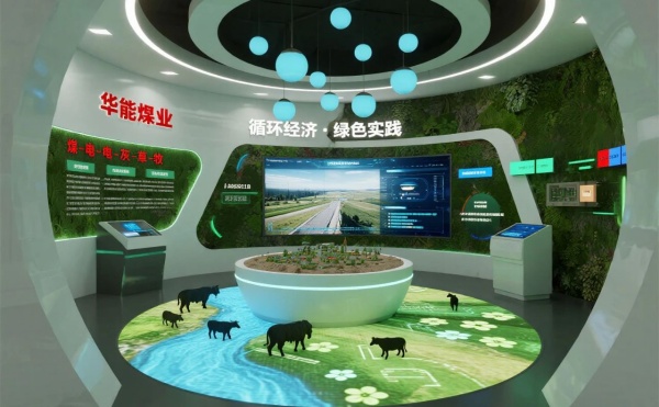 華能煤碳展廳設計