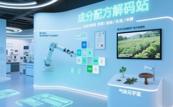 美妝行業(yè)科技展廳設(shè)計(jì)