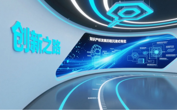 知識產(chǎn)權(quán)企業(yè)展廳設(shè)計