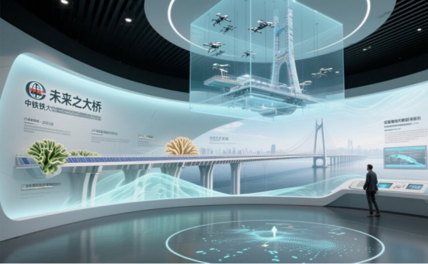 中鐵橋梁勘測展廳設(shè)計(jì)