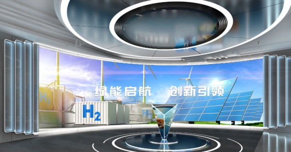 展廳序廳的“互動開關”，開啟沉浸式體驗序章