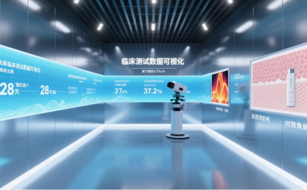 護膚品科技展廳設(shè)計