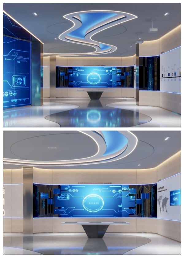 一正藥業展廳在科技與藝術交織中，解碼生命健康的未來圖景