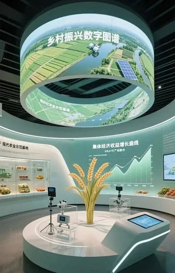 新農業企業多媒體展廳：科技賦能下的綠色農業沉浸式體驗空間