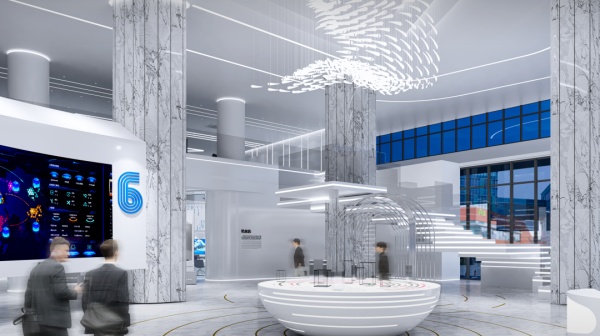 中科南京軟件技術研究院企業(yè)文化展廳設計