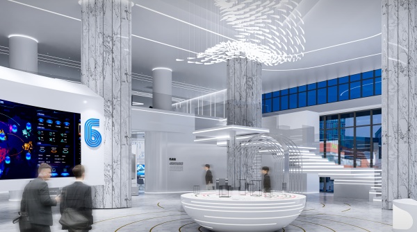 中科南京軟件技術研究院企業(yè)文化展廳設計