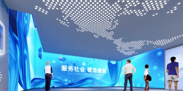 科技展廳沉浸式探索未來視界