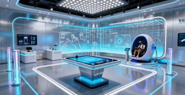 智能硬件企業展廳設計怎么做才能凸顯科技先鋒感？