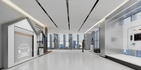 電池科技企業(yè)展廳設(shè)計(jì)