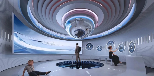 核電科技企業展廳設計如何驚艷能源魅力