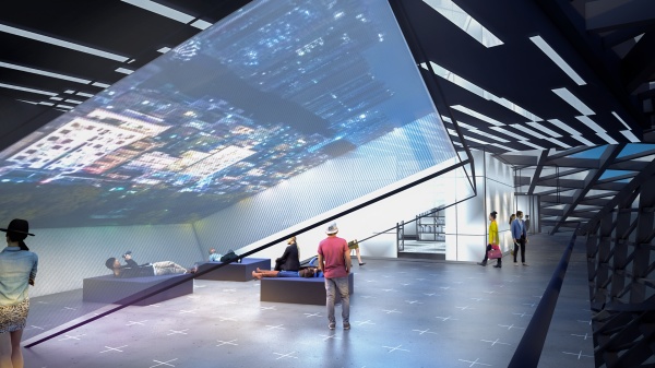 展廳設計中常見的五種布局形式