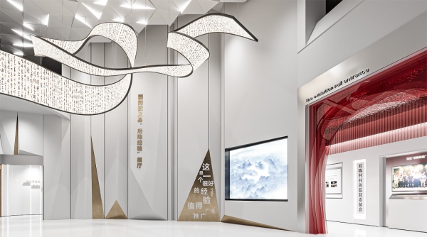 驚艷！4大電力展廳設計范本，科技質感拉滿